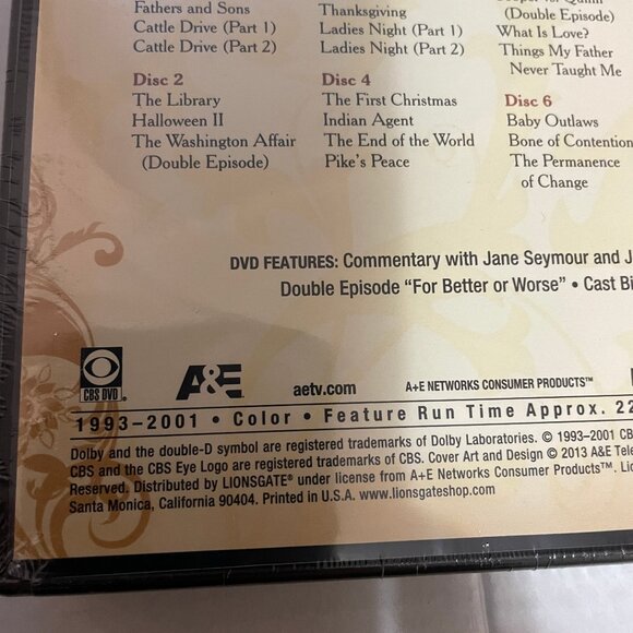 Lot of New Sealed DVD's Dr. Quinn Medicine Woman Seasons 3 (Three) & 4 (four) - Picture 10 of 16